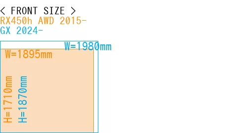 #RX450h AWD 2015- + GX 2024-